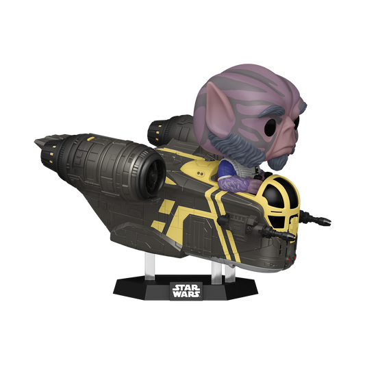 Pop! Rides Deluxe Zeb Orrelios in the Razor Crest - US 7267