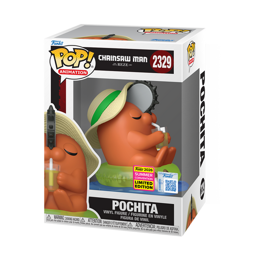 Pop! Pochita with Sunhat - US 3850