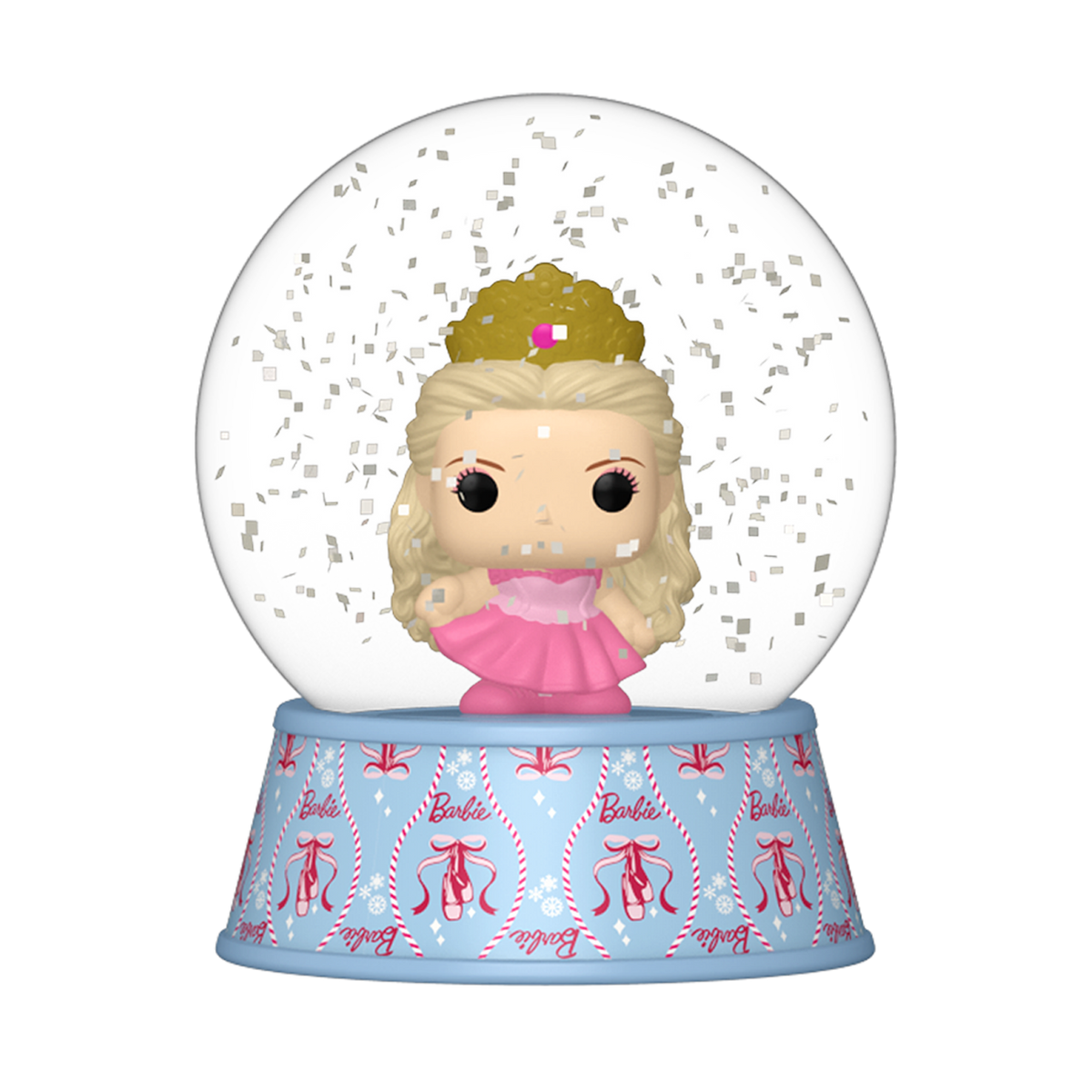 Sugar Plum Fairy Barbie Mini Glitter Globe (Barbie in the Nutcracker) (Curtsy) - US 2509