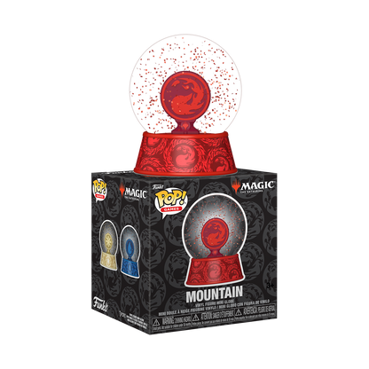 Magic The Gathering Mountain Mini Glitter Globe - US 8313