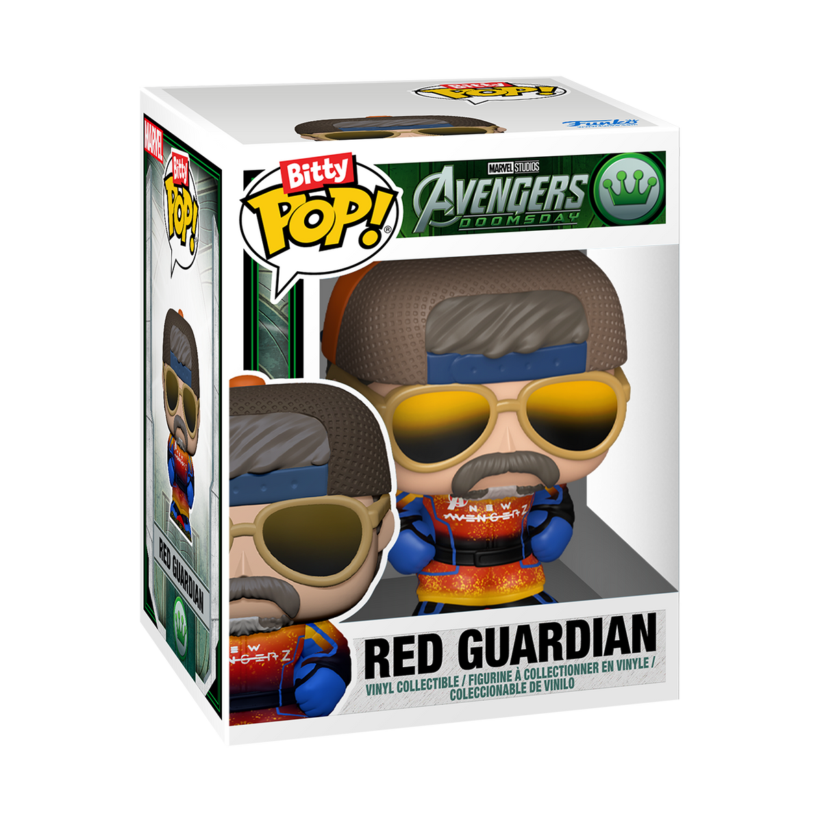 Bitty Pop! Towns Red Guardian and Avengers Tower - US 8999