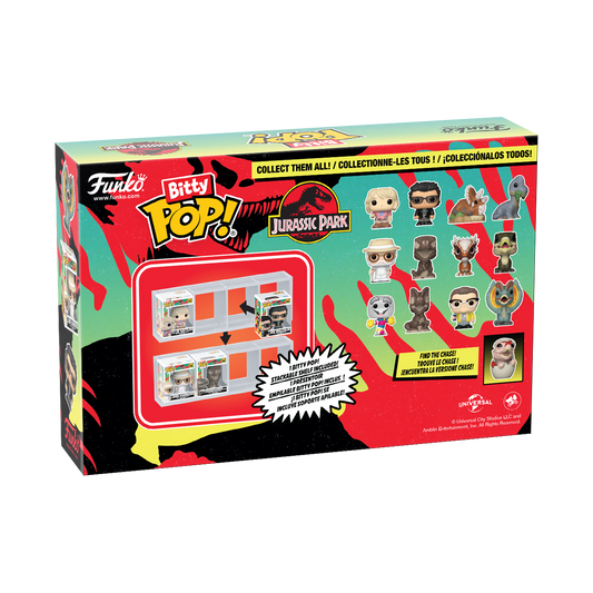Bitty Pop! Jurassic Park 4-Pack Series 2 - US 9624