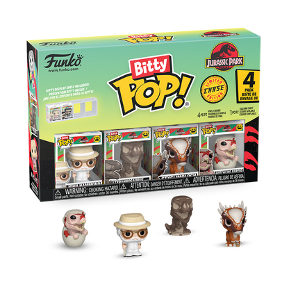 Bitty Pop! Jurassic Park 4-Pack Series 2 - US 9624