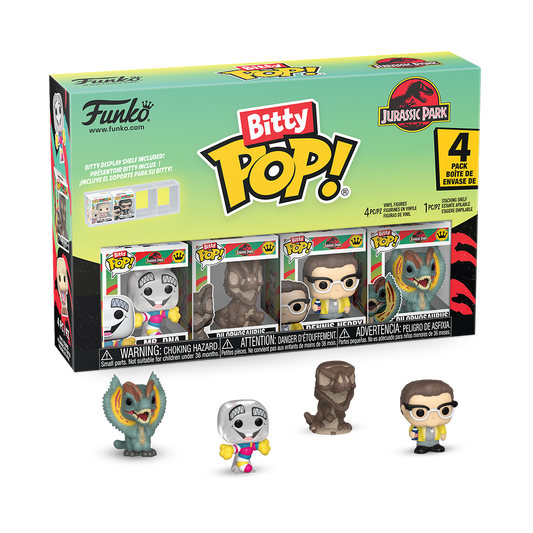 Bitty Pop! Jurassic Park 4-Pack Series 3 - US 2305