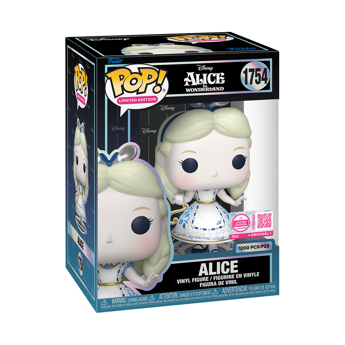 Pop! Alice (Porcelain) with Pop! Protector - US 3353