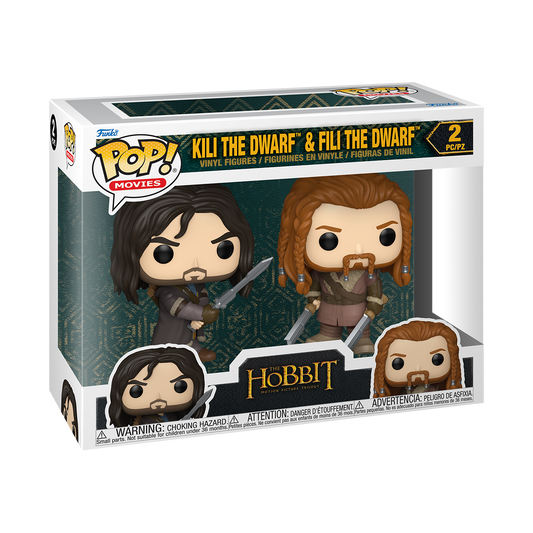 Pop! Kili the Dwarf & Fili the Dwarf 2-Pack - US 3416