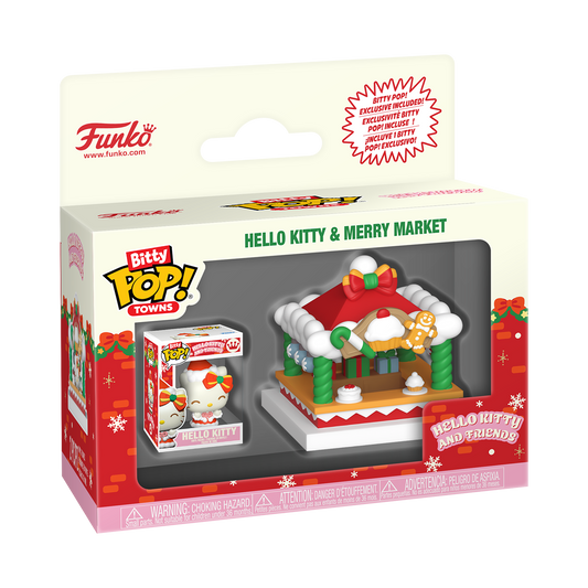 Bitty Pop! Towns Hello Kitty and Merry Market - US 8680