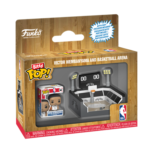 Bitty Pop! Towns Victor Wembanyama & Basketball Arena - US 5153
