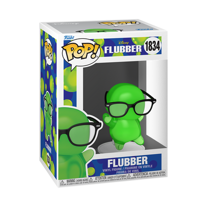 Pop! Flubber with Glasses (Translucent) - US 4543