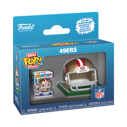 Bitty Pop! Helmet & Player 49ers - US 5421
