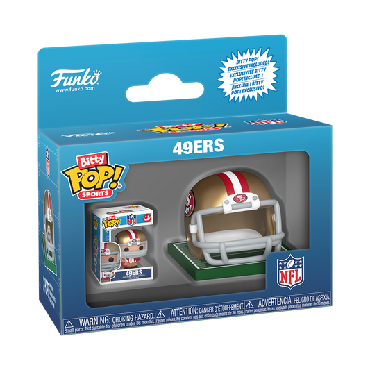 Bitty Pop! Helmet & Player 49ers - US 5421