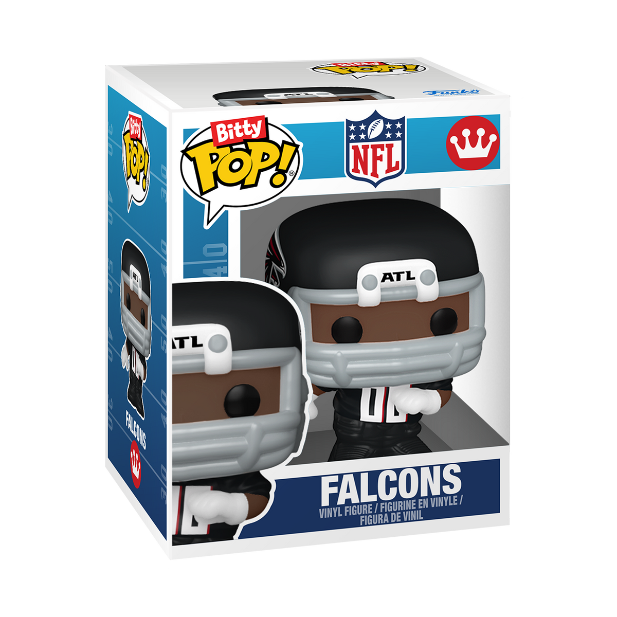 Bitty Pop! Helmet & Player Falcons - US 2365