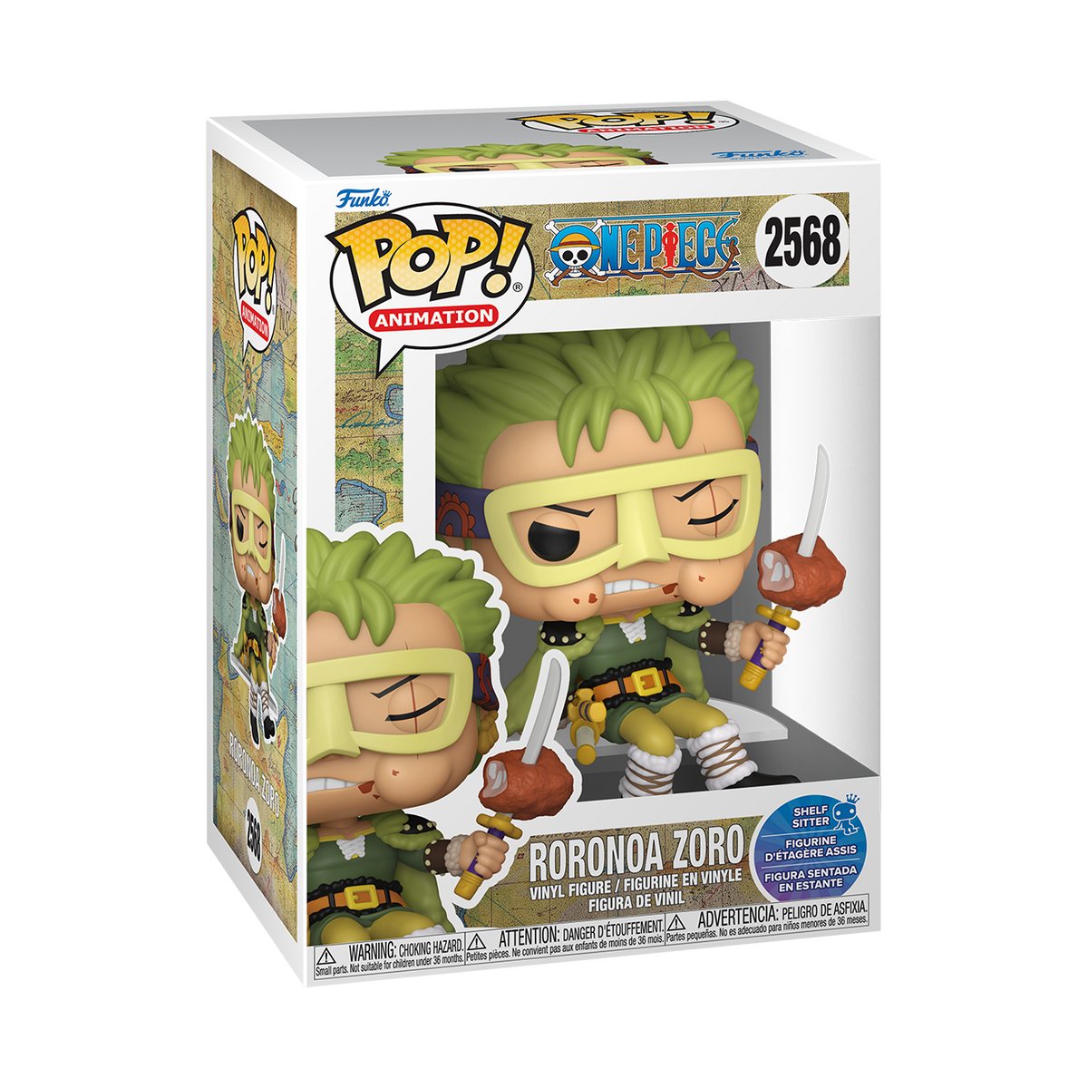 Pop! Roronoa Zoro (Shelf Sitter) - US 9405