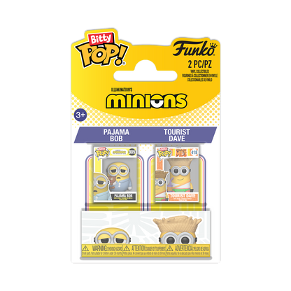 Bitty Pop! Pajama Bob & Tourist Dave 2-Pack - US 6335