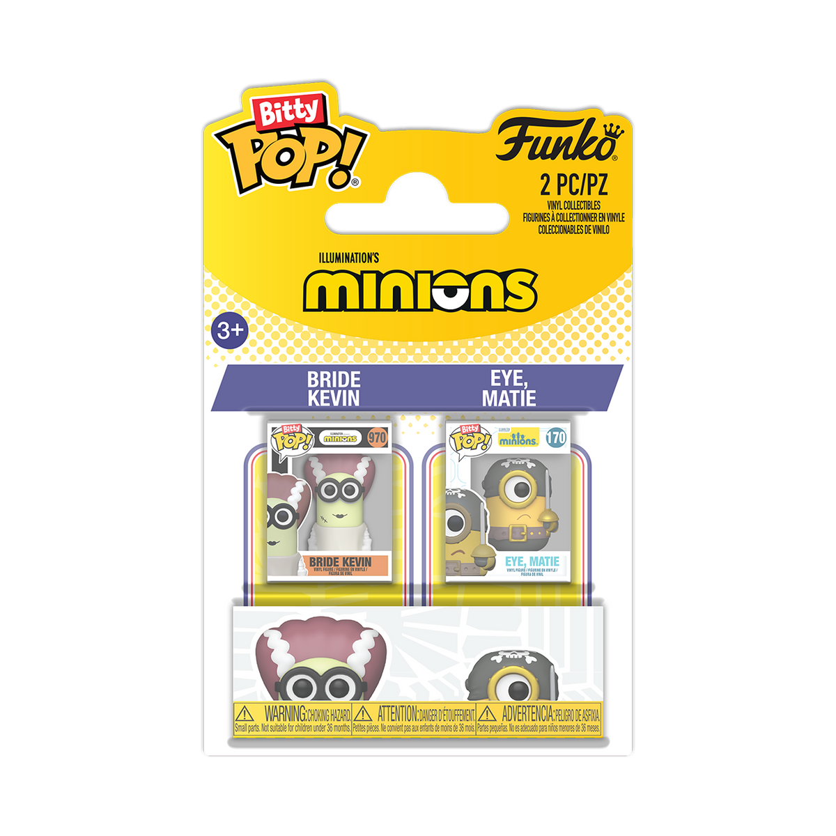 Bitty Pop! Bride Kevin & Eye, Matie 2-Pack - US 3727