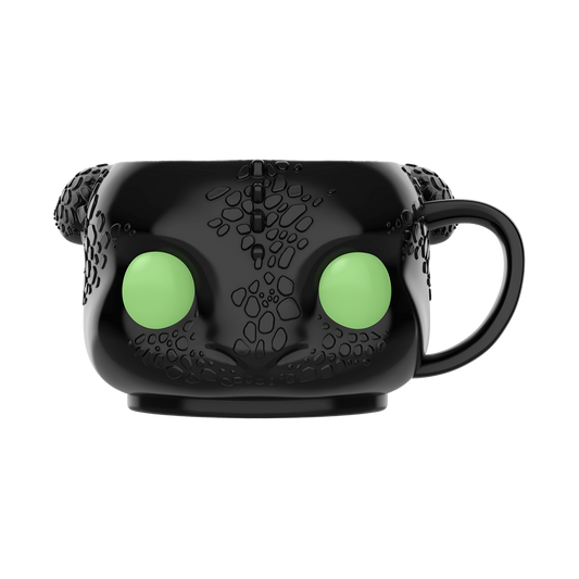 Toothless Ceramic Mug - US 3939