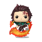 Pop! Tanjiro Kamado with Flaming Sword - US 4954