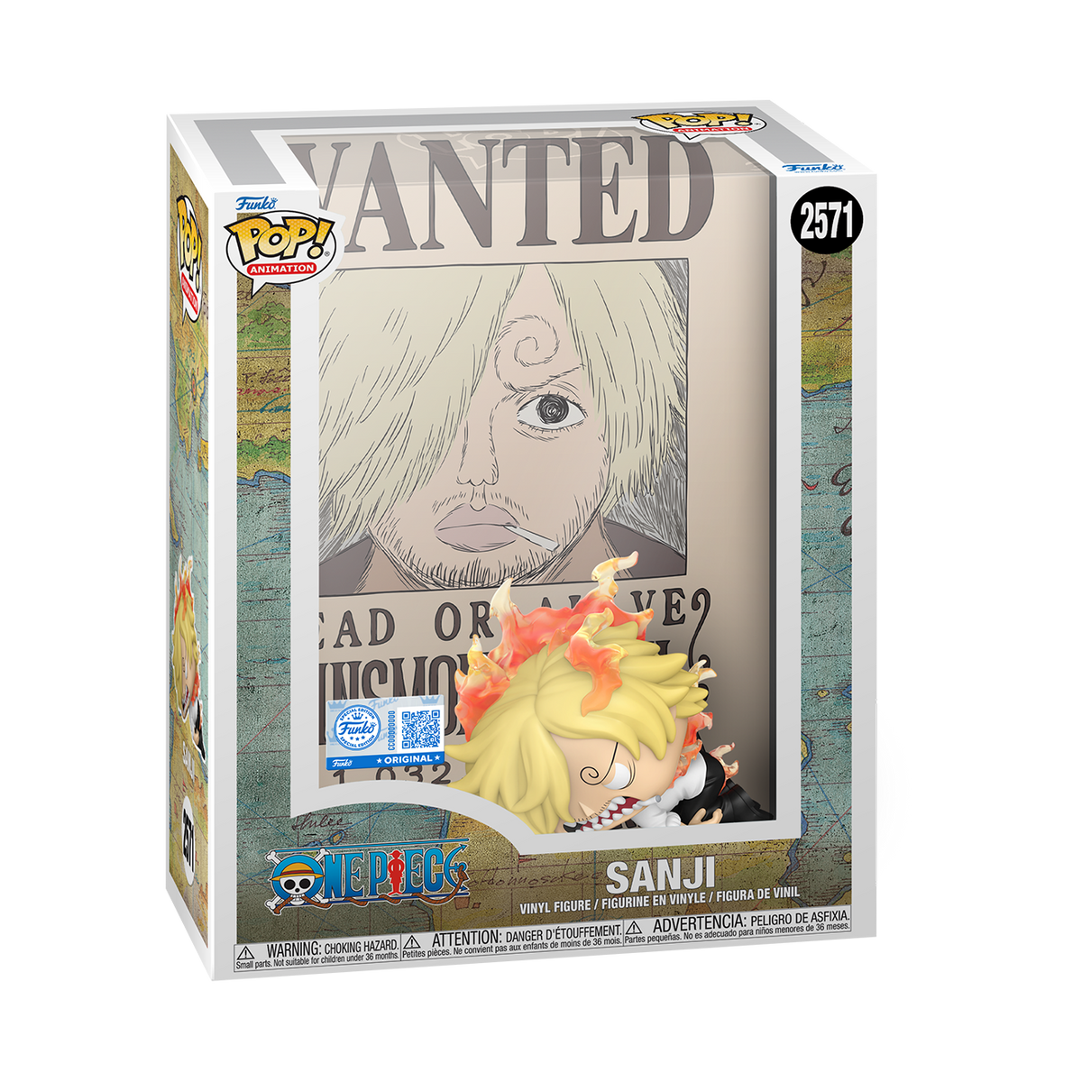 Pop! Poster Sanji (Wanted) - US 5249