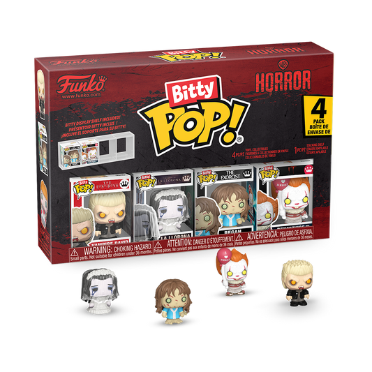 Bitty Pop! Warner Bros. Horror 4-Pack Series 1 - US 1039