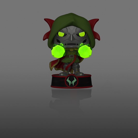 Pop! Light Up Sorcerer Supreme Doom with Pop! Protector - US 7639