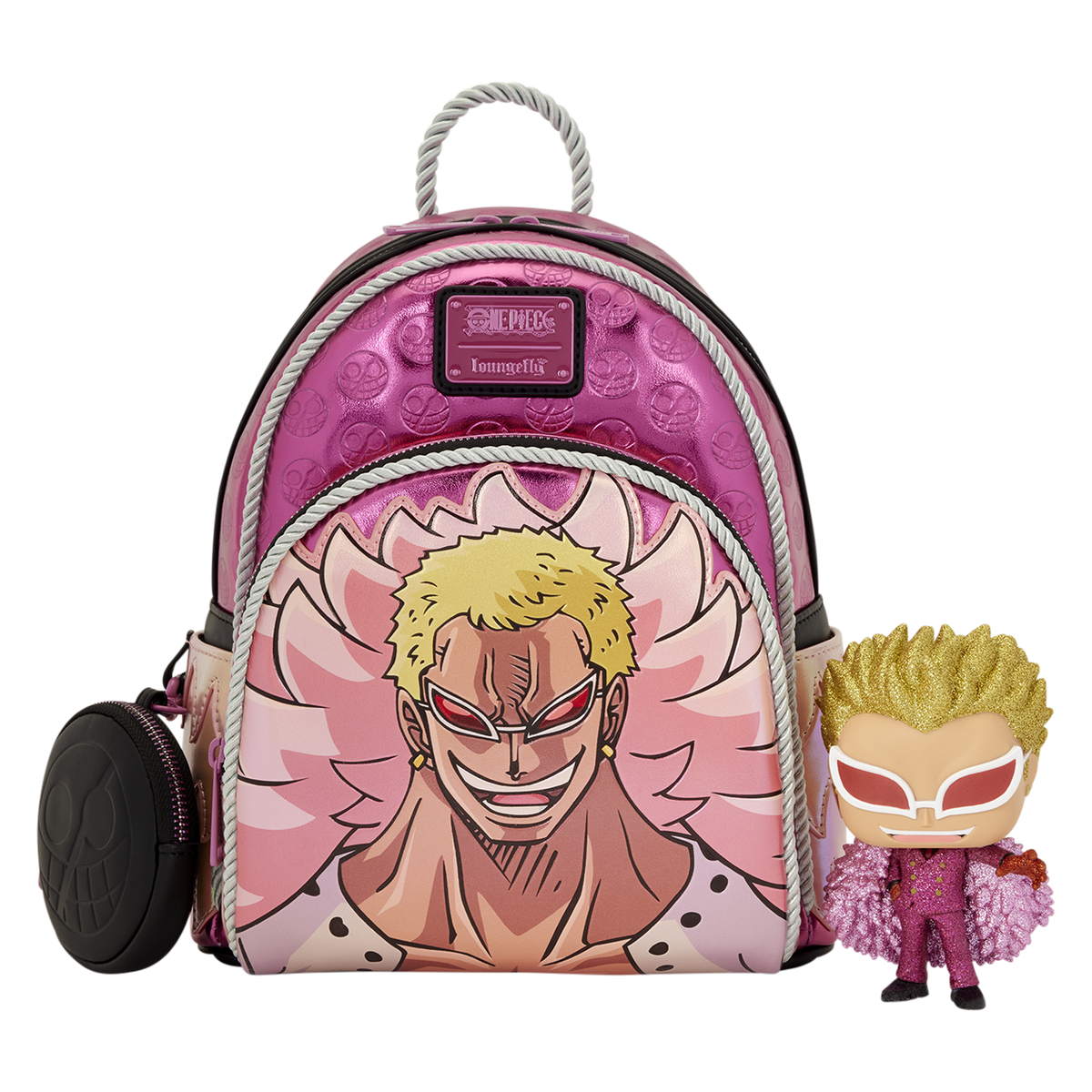 SDCC Limited Edition One Piece Doflamingo (Diamond) Pop! & Bag Bundle - US 6249