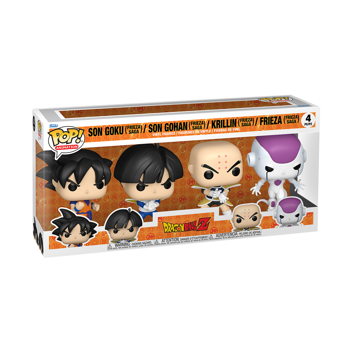 Pop! Dragon Ball Z (Frieza Saga) 4-Pack - US 9554