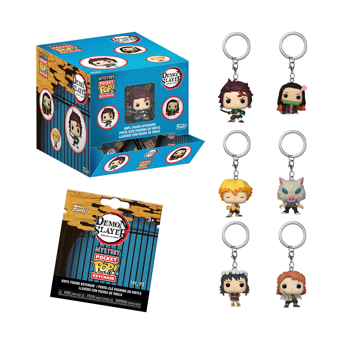 Mystery Pop! Keychain Demon Slayer - US 3492