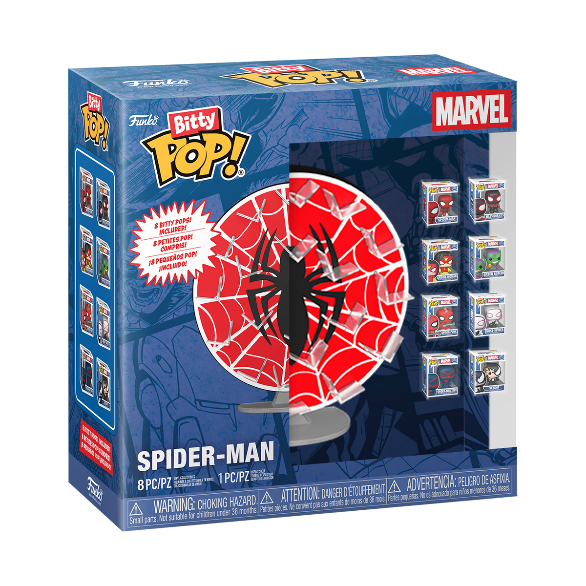 Bitty Pop! Display Spider-Man Web Bundle - US 6514