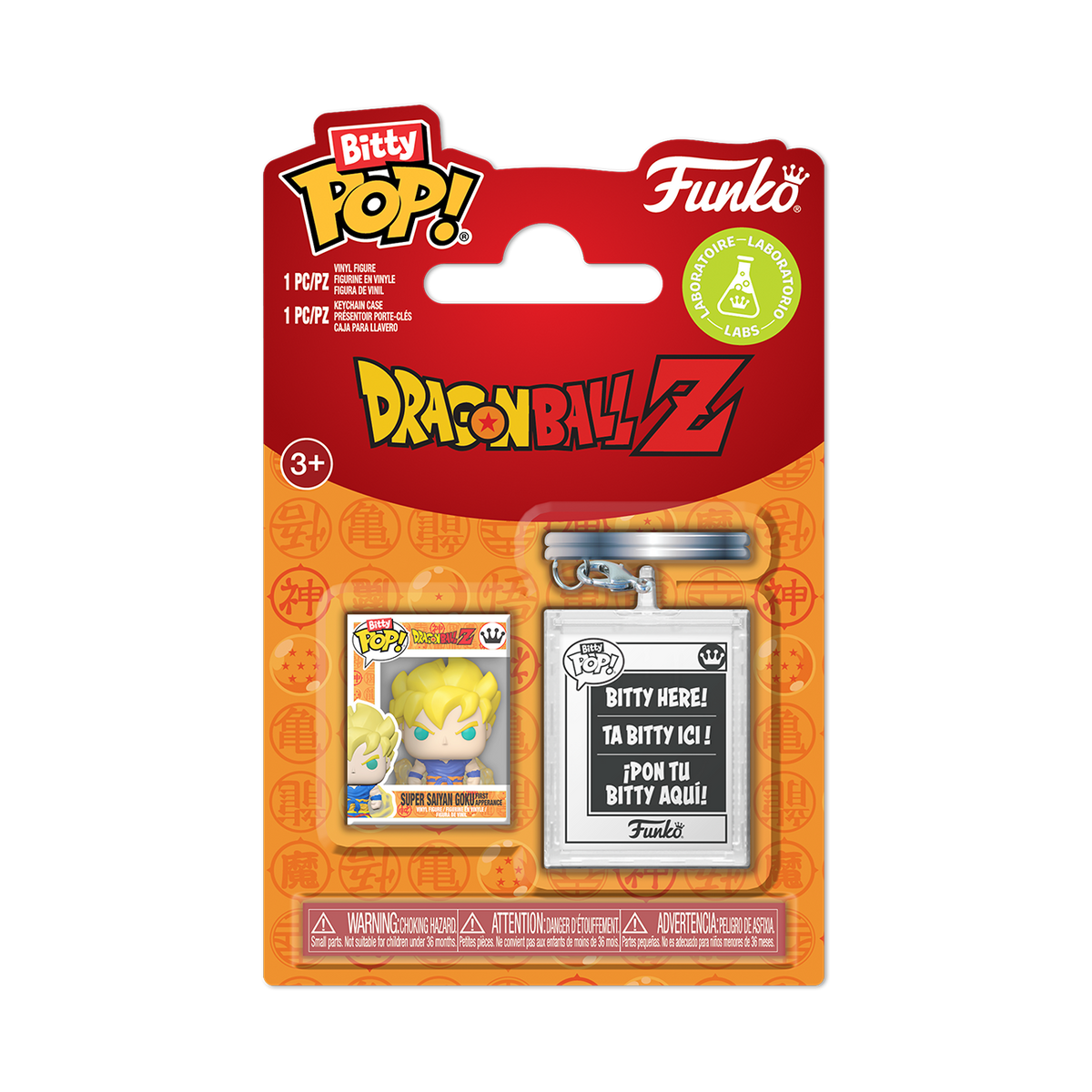 Bitty Pop! & Accessories Super Saiyan Goku & Keychain - US 7203