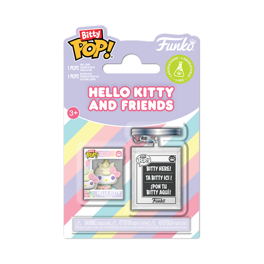 Bitty Pop! & Accessories Hello Kitty (Unicorn) & Keychain - US 7091