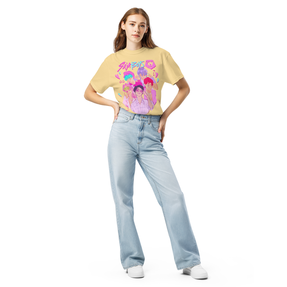 KPop Demon Hunters Saja Boys Lineup Tee - US 1471