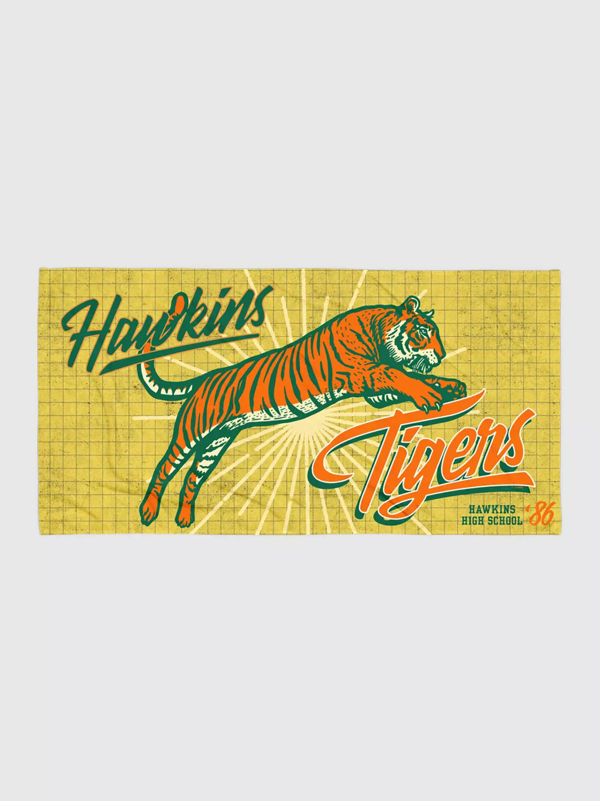 Stranger Things Hawkins High Beach Towel - US 9208