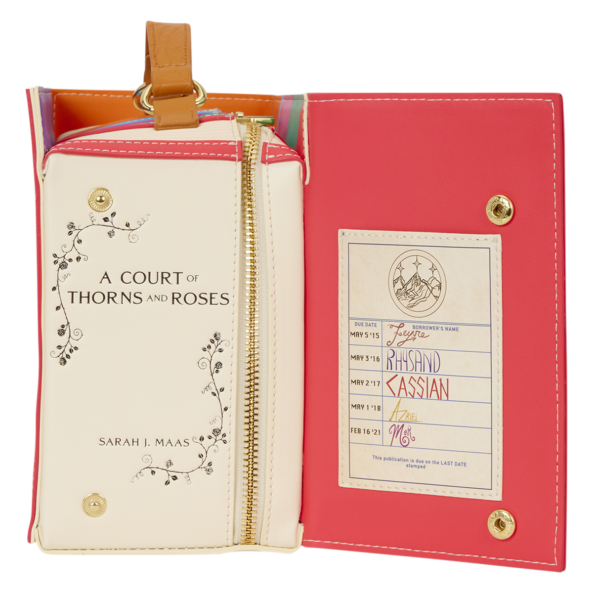 A Court of Thorns and Roses Book Series Figural Crossbody Bag - US 9696