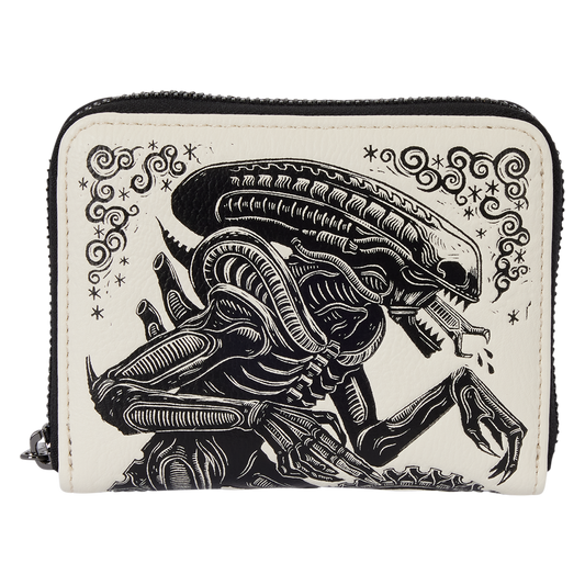 NYCC Exclusive Alien x Mondo Attack Peter Zip Around Wallet - US 2487