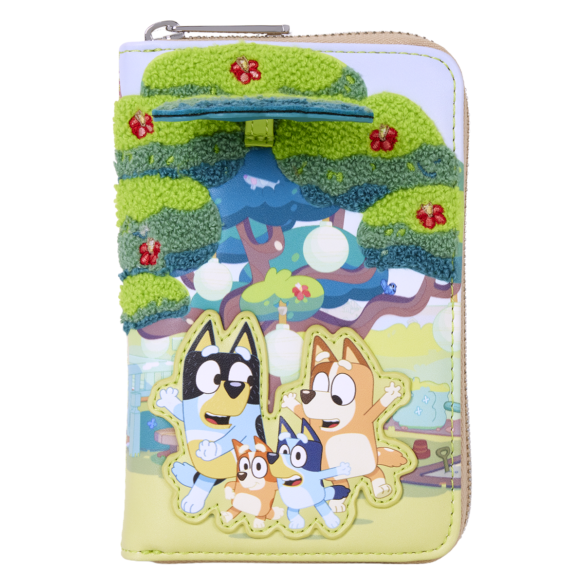 Bluey's Backyard Zip-Around Wallet - US 6575
