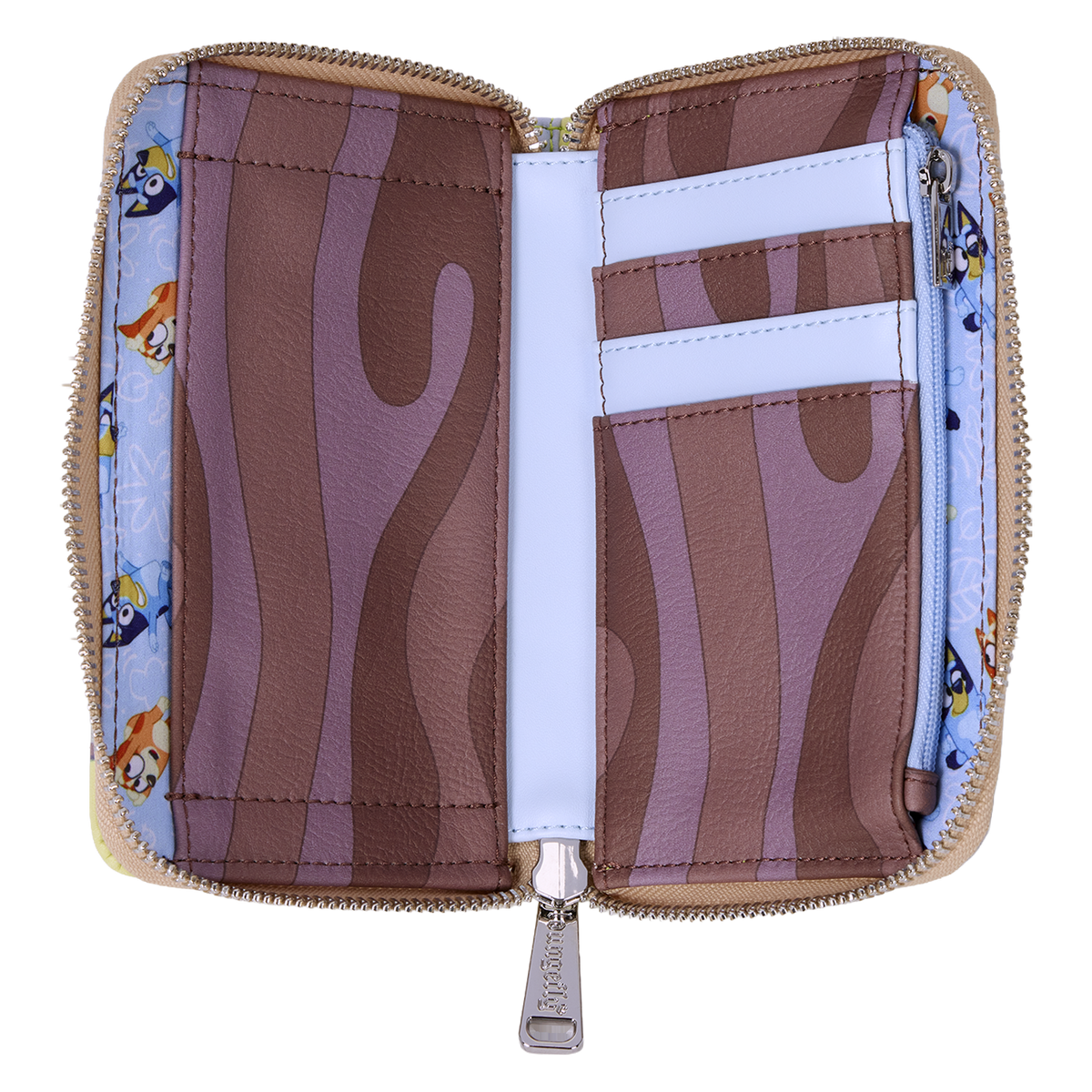 Bluey's Backyard Zip-Around Wallet - US 6575