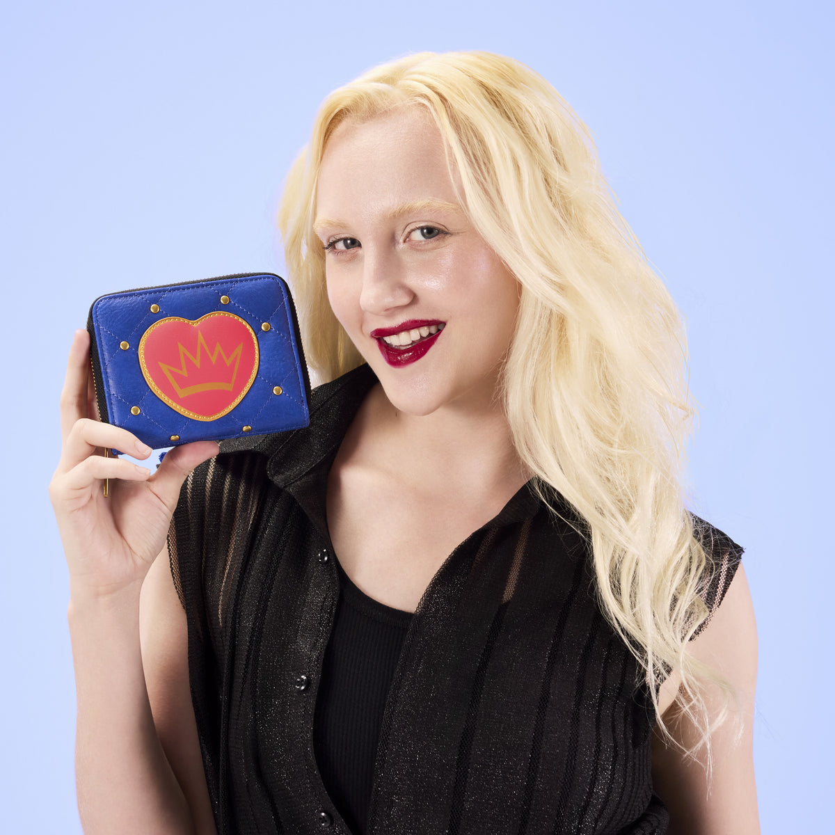 Descendants Evie Cosplay Zip Around Wallet - US 9465