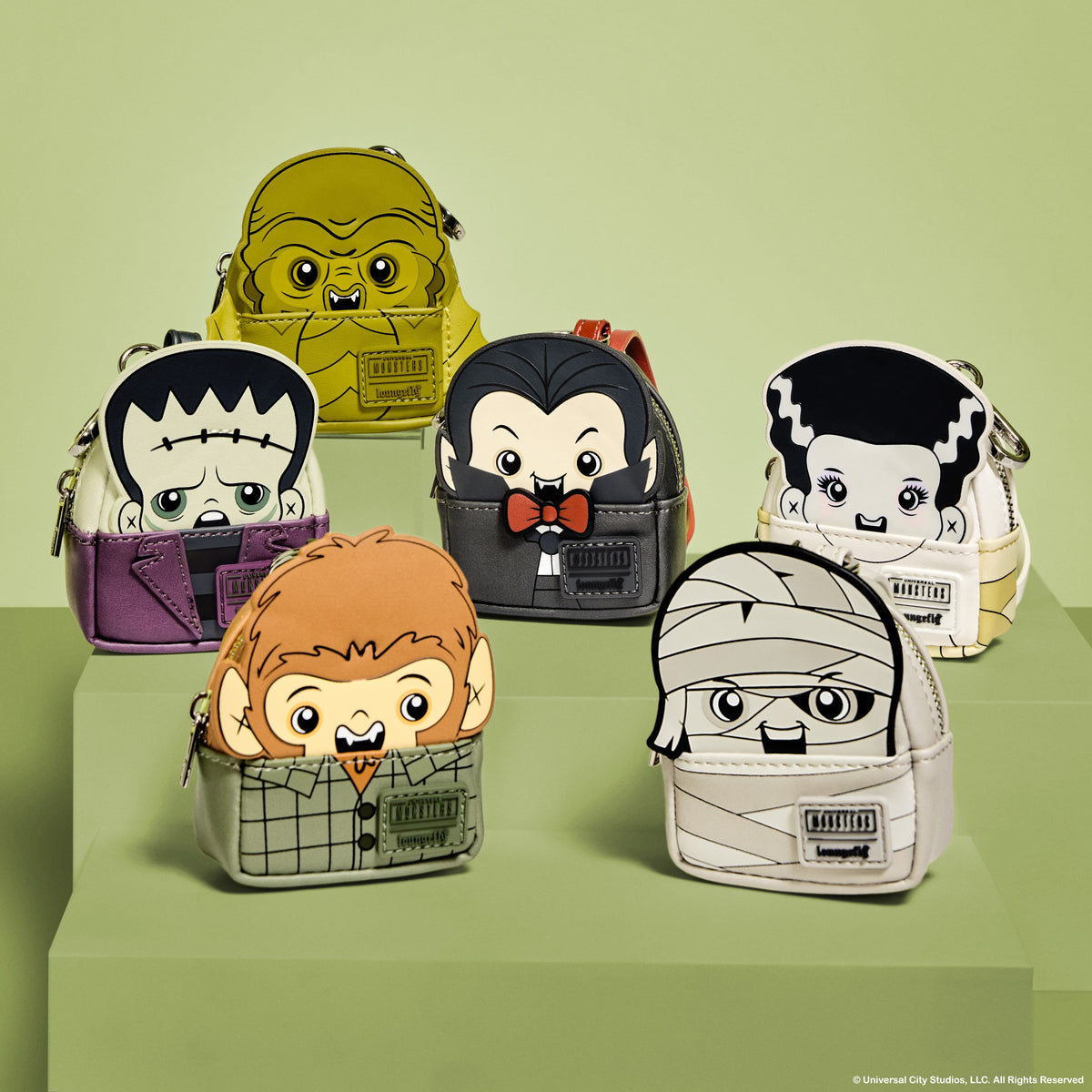 Universal Monsters Cosplay Mystery Mini Backpack Keychain Charm - US 4432