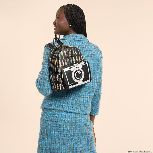 Emily in Paris Limited Edition Camera All-Over Print Mini Backpack - US 3239