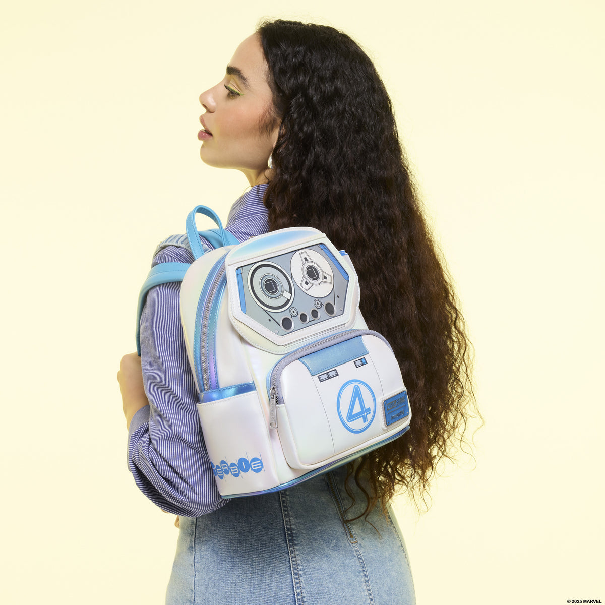 Fantastic Four H.E.R.B.I.E. Cosplay Mini Backpack - US 8728