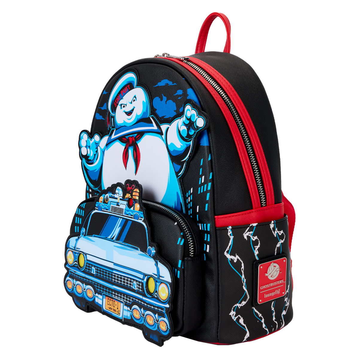 Ghostbusters Stay Puft Ecto-1 Light Up Mini Backpack - US 0697
