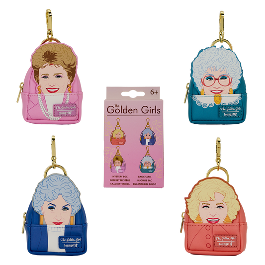 The Golden Girls Cosplay Mystery Mini Backpack Keychain Charm - US 5958