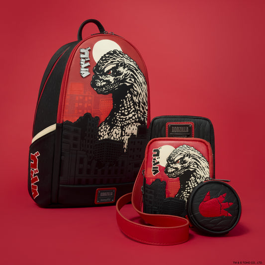 Godzilla Cell Phone Crossbody Bag with Coin Bag - US 4886