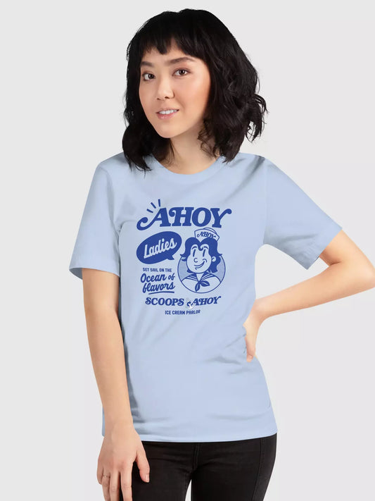 Stranger Things Scoops Ahoy Tee - US 4495