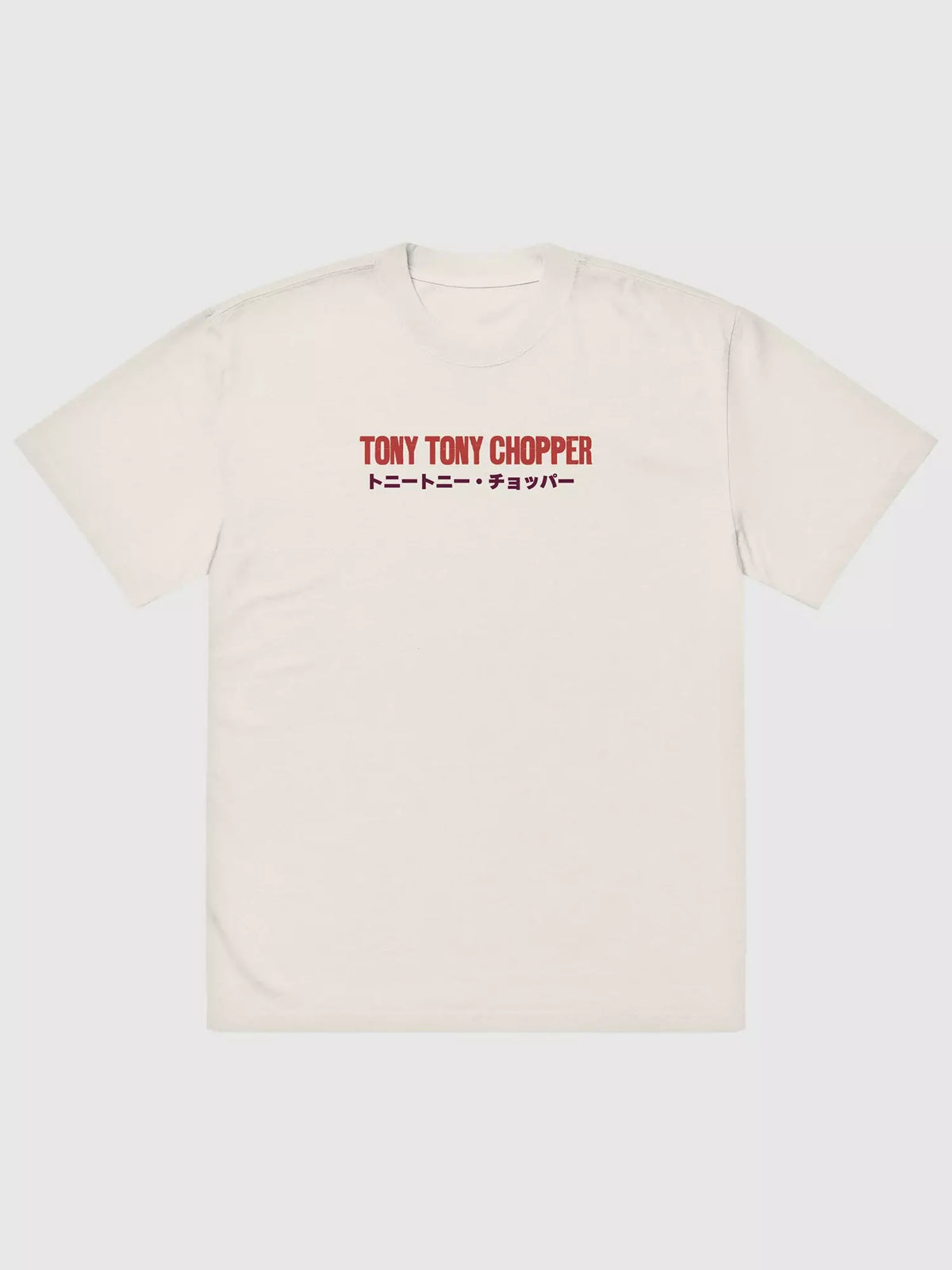 One Piece Chopper Oversized Faded Tee - US 1449