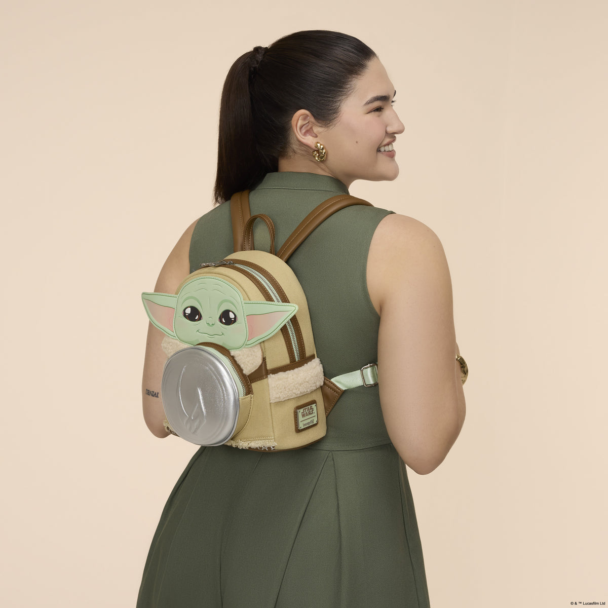 The Mandalorian Grogu Cosplay Mini Backpack - US 6770