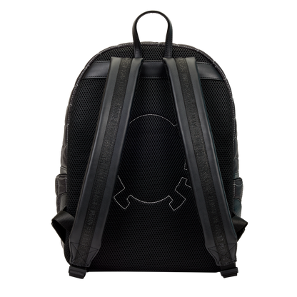 Spider-Man Black & White Suit Cosplay Quilted Full-Size Backpack - US 0716