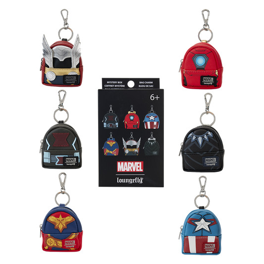 Marvel Avengers Cosplay Mystery Mini Backpack Keychain Charm - US 8901