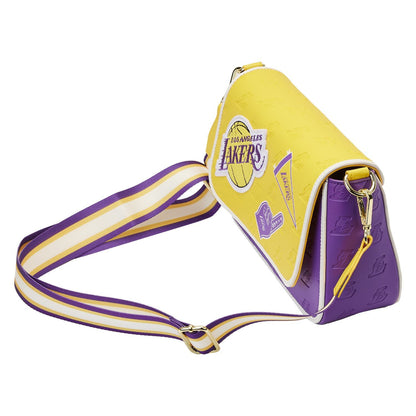 NBA Los Angeles Lakers Patch Icons Crossbody Bag - US 3508
