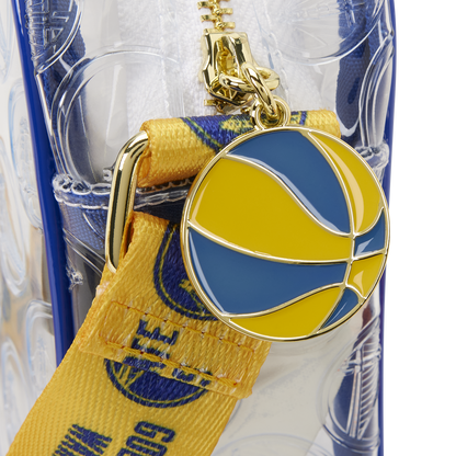 NBA Golden State Warriors Clear Crossbody Stadium Bag - US 2151